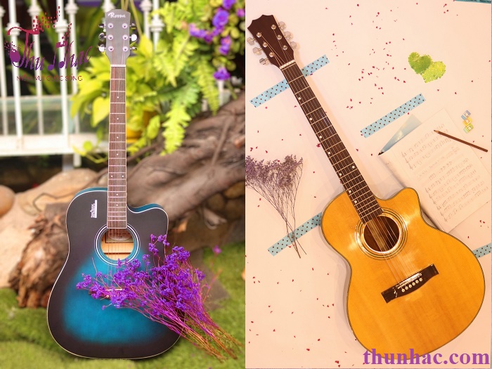 (Mẫu đàn guitar acoutic có sẵn tại Thu Nhạc)