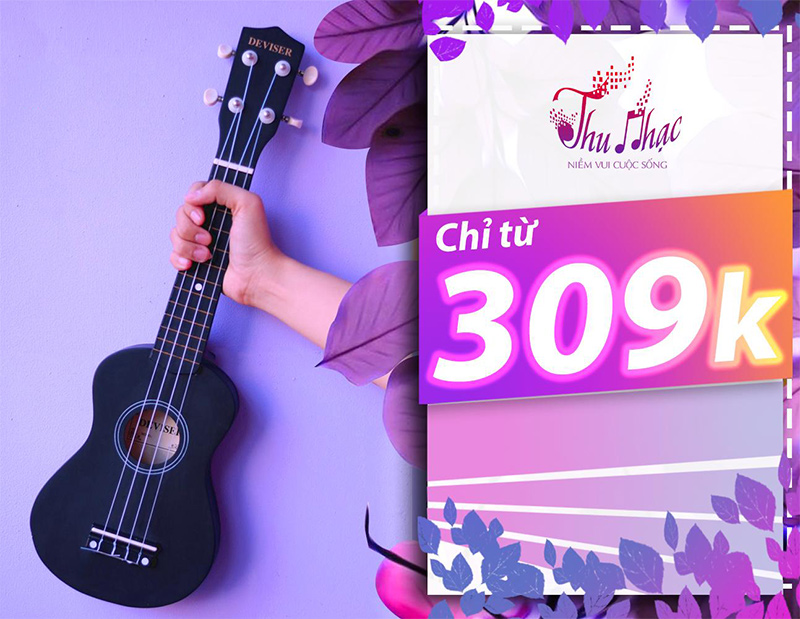 khuyến mãi mua đàn ukulele tại Thu Nhạc