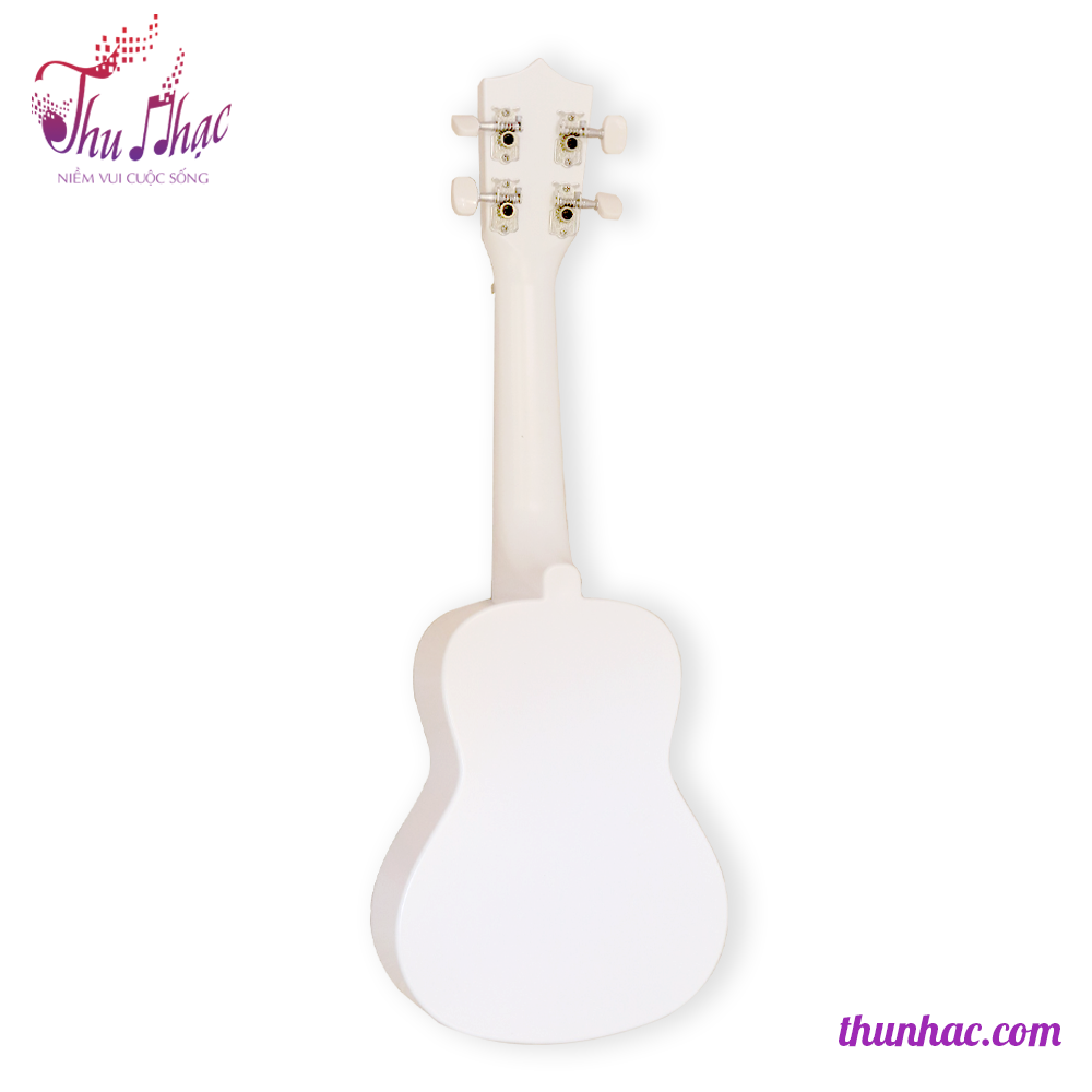 ĐÀN UKULELE SOPRANO MÀU TRẮNG