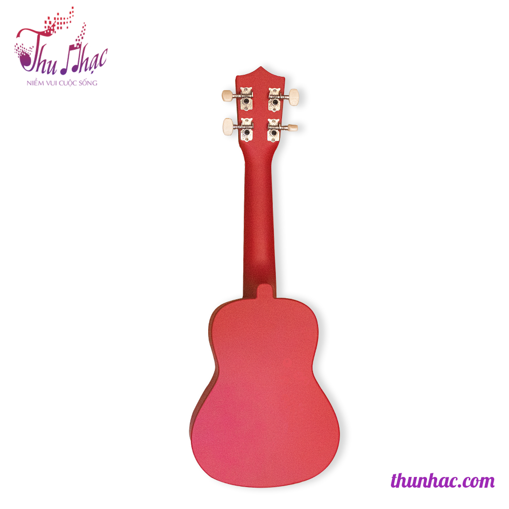 UKULELE SOPRANO MÀU ĐỎ