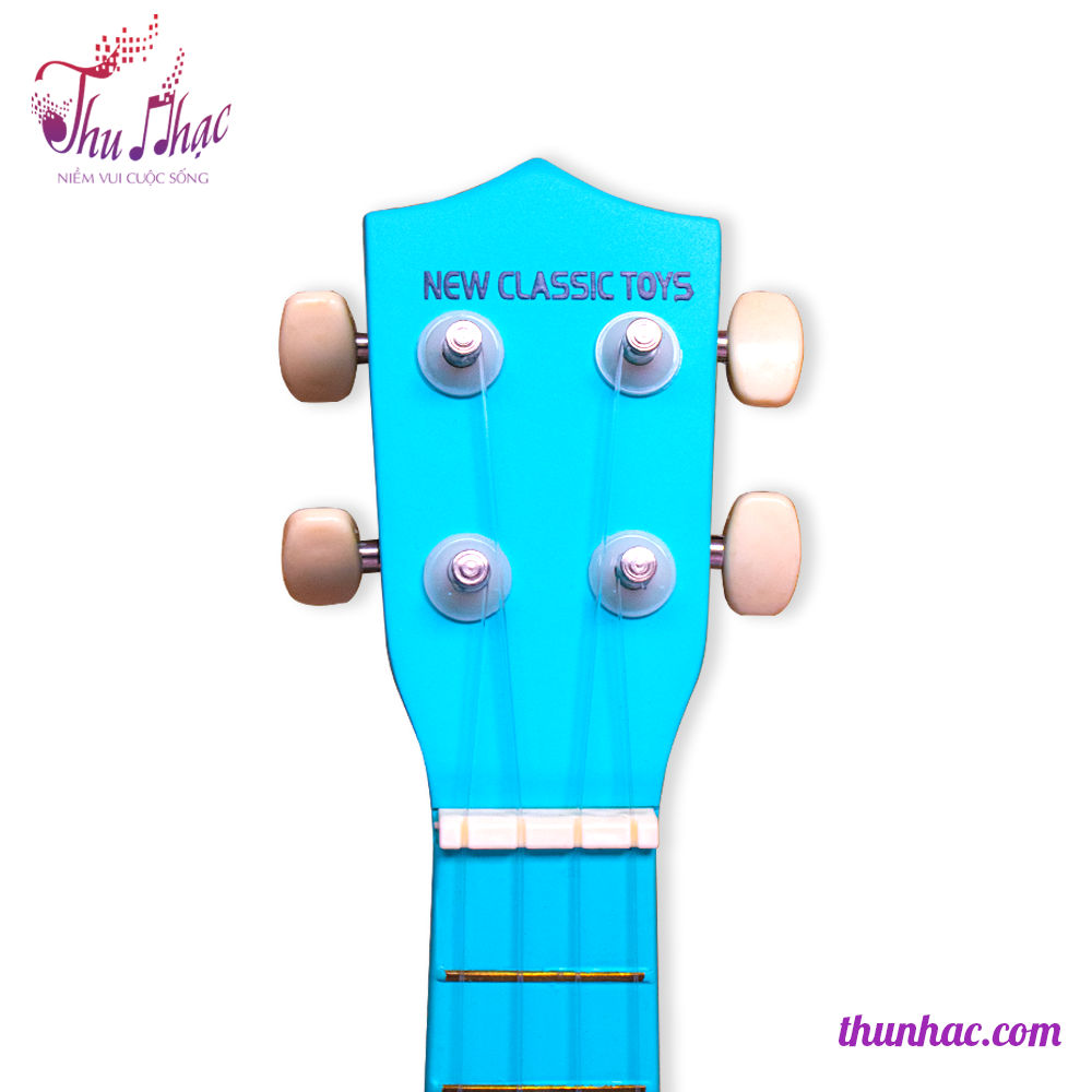 ĐÀN UKULELE MÀU XANH ẾCH NHẢY MÚA
