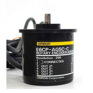 Encoder Omron E6CP-AG5C, 256 step (8 bit), trục 6mm, f 60mm
