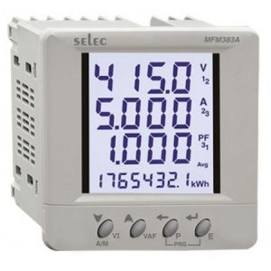 Đồng hồ đo điện đa năng Selec MFM383A-C 96x96mm