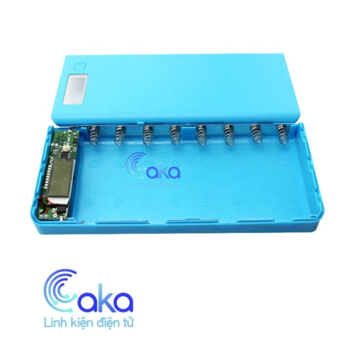 Box sạc pin dự phòng 8 Cell Pin 18650 - linh kiện điện tử tphcm giá rẻ Box Sạc Pin Dự Phòng 8 Cell Pin 18650 - Linh Kiện Điện Tử Tphcm Giá Rẻ