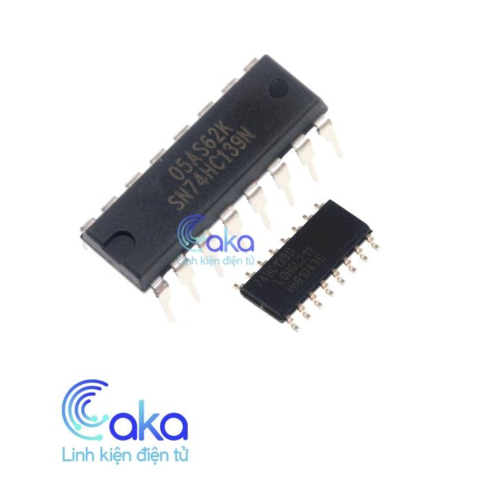 IC 74HC139 - linh kiện điện tử tphcm giá rẻ