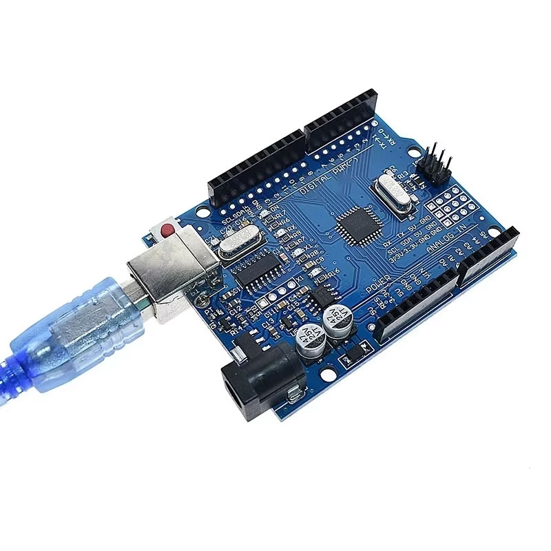 Arduino UNO R3 Chip Dan Kem Cap USB Cho DIY Robot IoT - Linh Kiện Điện ...