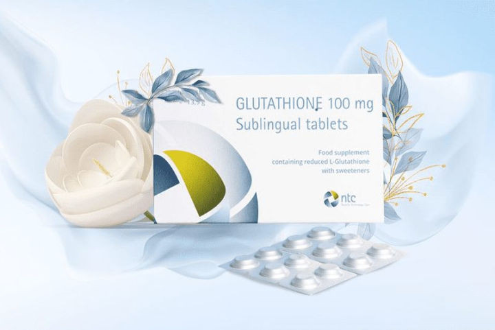 Vin ngm trng da Glutathione 100mg sublingual tablets Vin ngm trng da Glutathione 100mg sublingual tablets