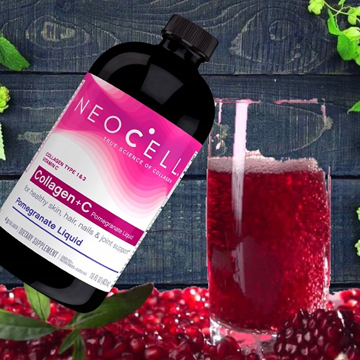 Neocell Collagen +C pomegranate liquid