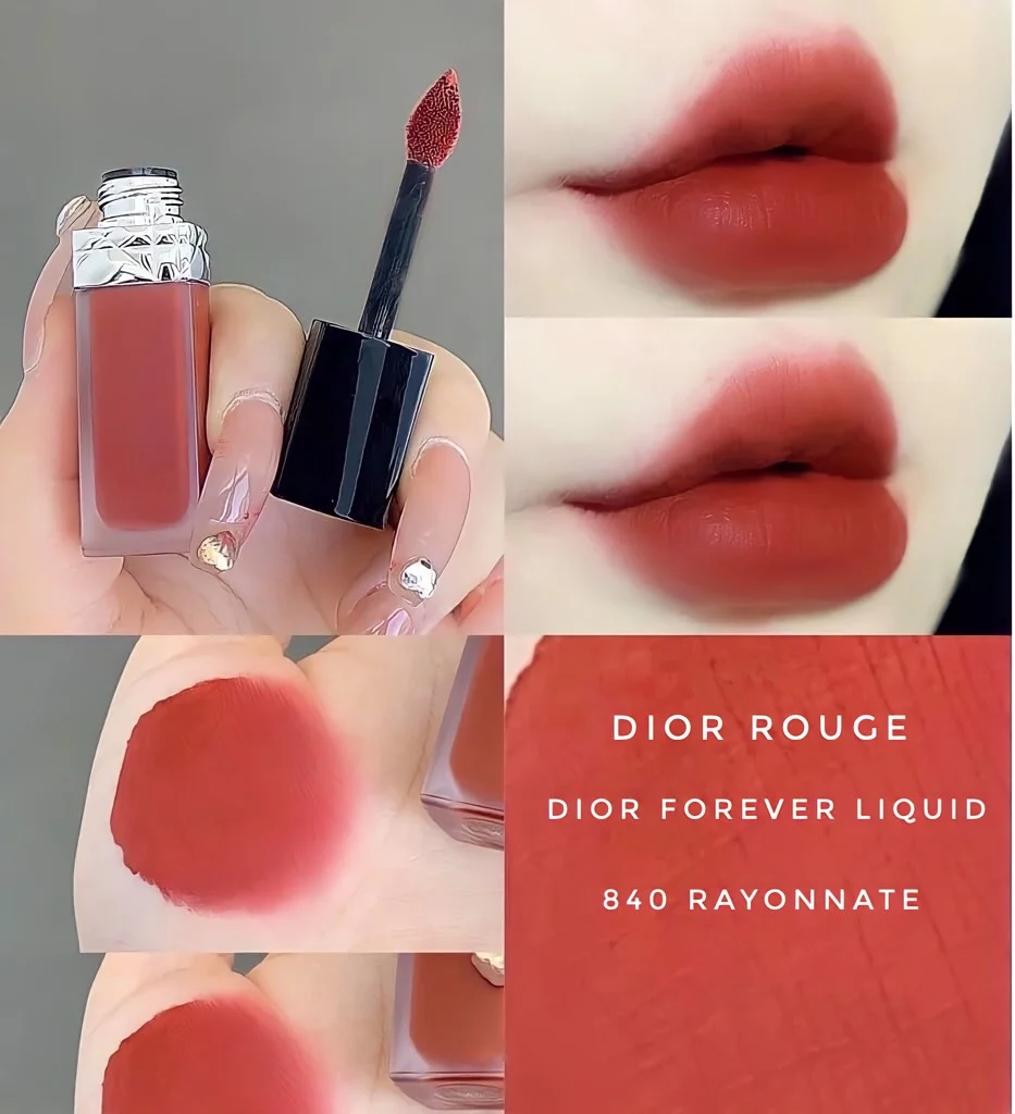 Son Kem Dior Rouge Ultra Care Liquid Màu 707 Bliss  Cam Cháy  Lisa Shop  Demo