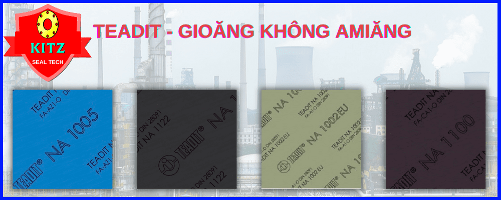 Gioăng không Amiang TEADIT của Áo, non asbestos gasket sheet teadit