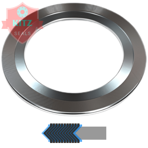 Gioăng Thép Xoắn 2 Vành Chặn Trong