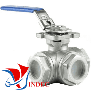 3 Way Stainless Steel 304/316 Ball Valve