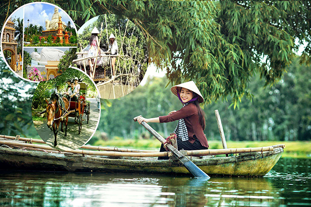 Tour Kích cầu 6 tỉnh Miền Tây, Bay Việt Nam airlines:  Cần Thơ - Sóc Trăng - Bạc Liêu - Cà Mau - Đất Mũi - Châu Đốc - Cần Thơ ( 4N3D), thứ 5 hàng tuần