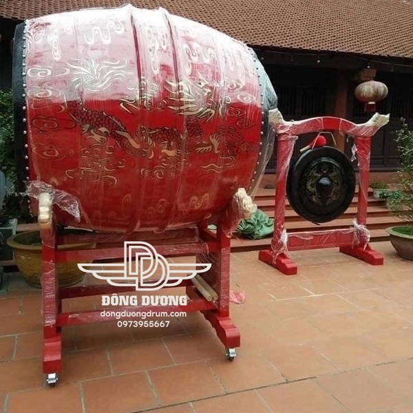 bộ trống chiêng nhà thờ họ