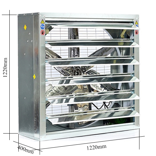 Quạt thông gió 1220, quạt thông gió vuông 1220x1220