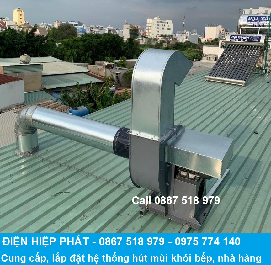 Lắp đặt hệ thống hút mùi khói 1HP