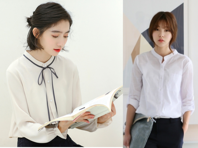 Thanh Lịch Và Thu Hút Hơn Với Top 11 Mẫu Áo Voan Kiểu Hàn Quốc Siêu Ho L.Inn