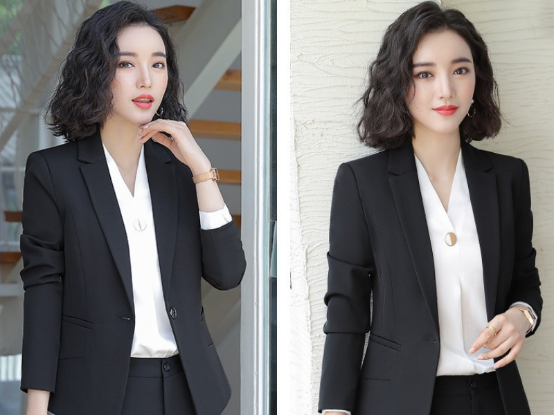 Giảm giá Bộ đồ vest nữ trẻ trung kiểu Hàn Quốc  BeeCost