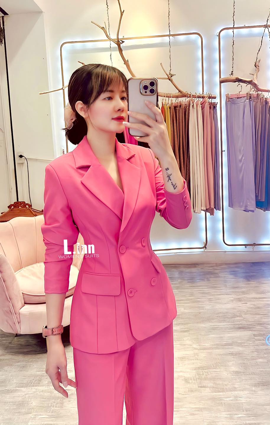 HCMÁo vest nam màu hồng nhạt  Lazadavn