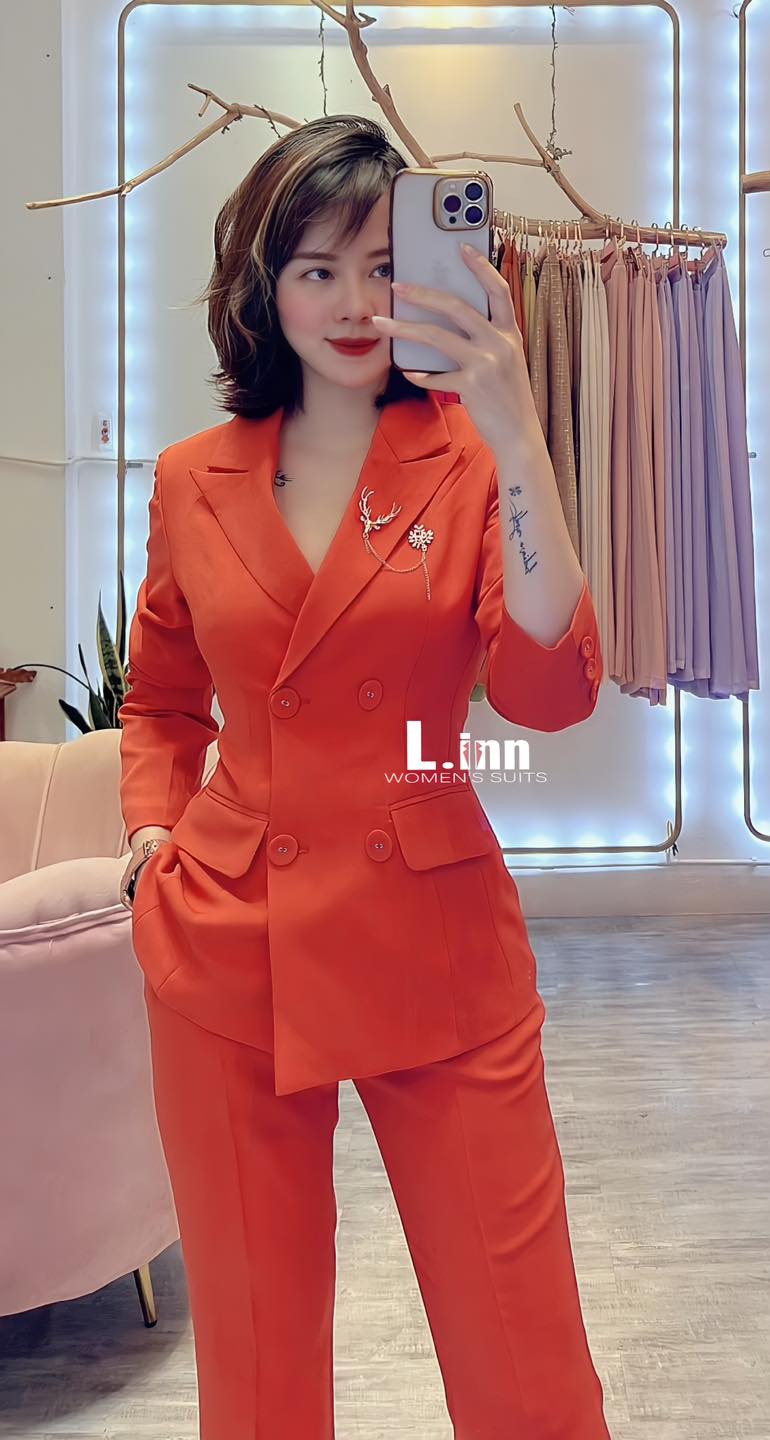 Set Bộ Áo Vest Nữ Công Sở Quần Dài  TF115  Tiên Fashion