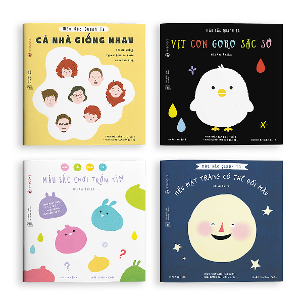 Set 4 cuốn ehon Màu Sắc Quanh Ta BookOnline 83 Set 4 Cuốn Ehon Màu Sắc Quanh Ta Bookonline 83