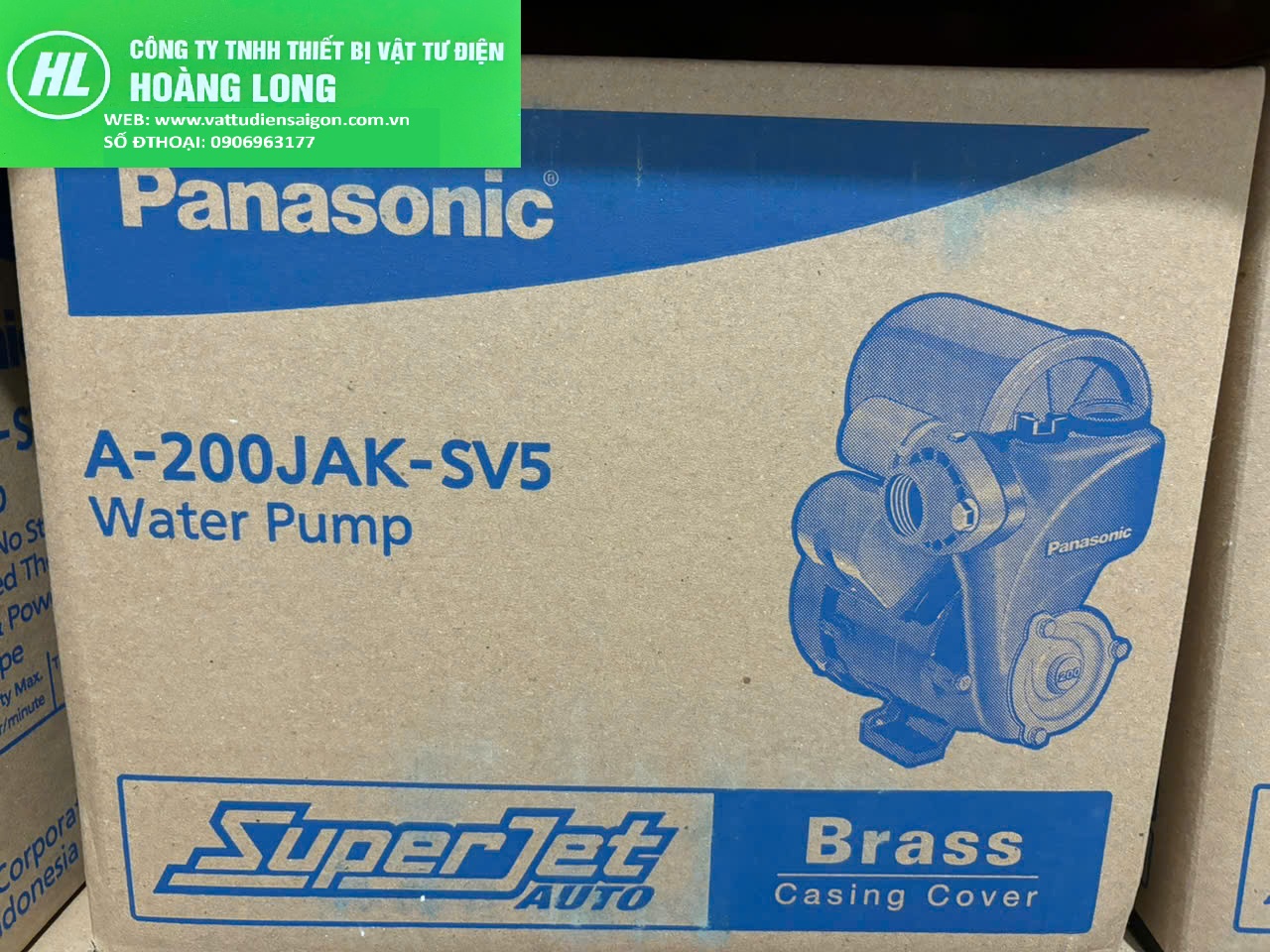 PANASONIC - Bơm tăng áp 200W Panasonic A-200JAK Chính hãng