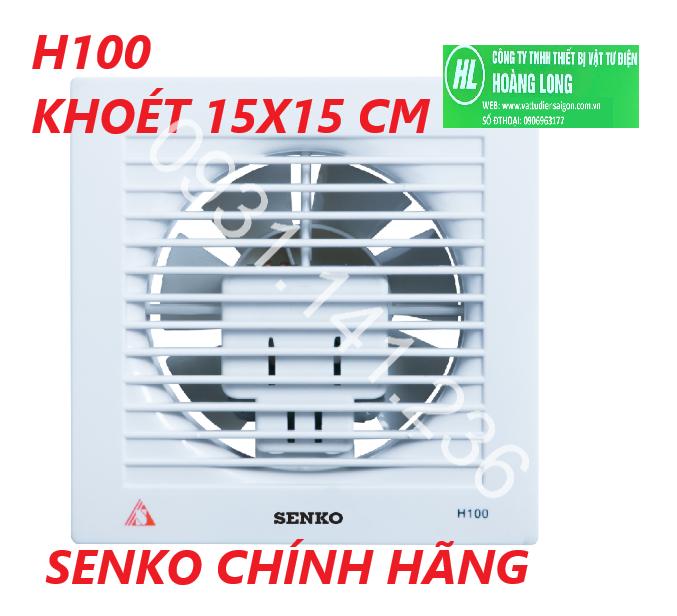 SENKO CHÍNH HÃNG - Quạt hút gắn tường Senko H100