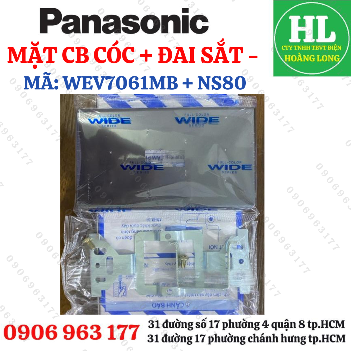 MẶT WIDE MÀU ĐEN ÁNH KIM XÁM PANASONIC CAM KẾT CHÍNH HÃNG