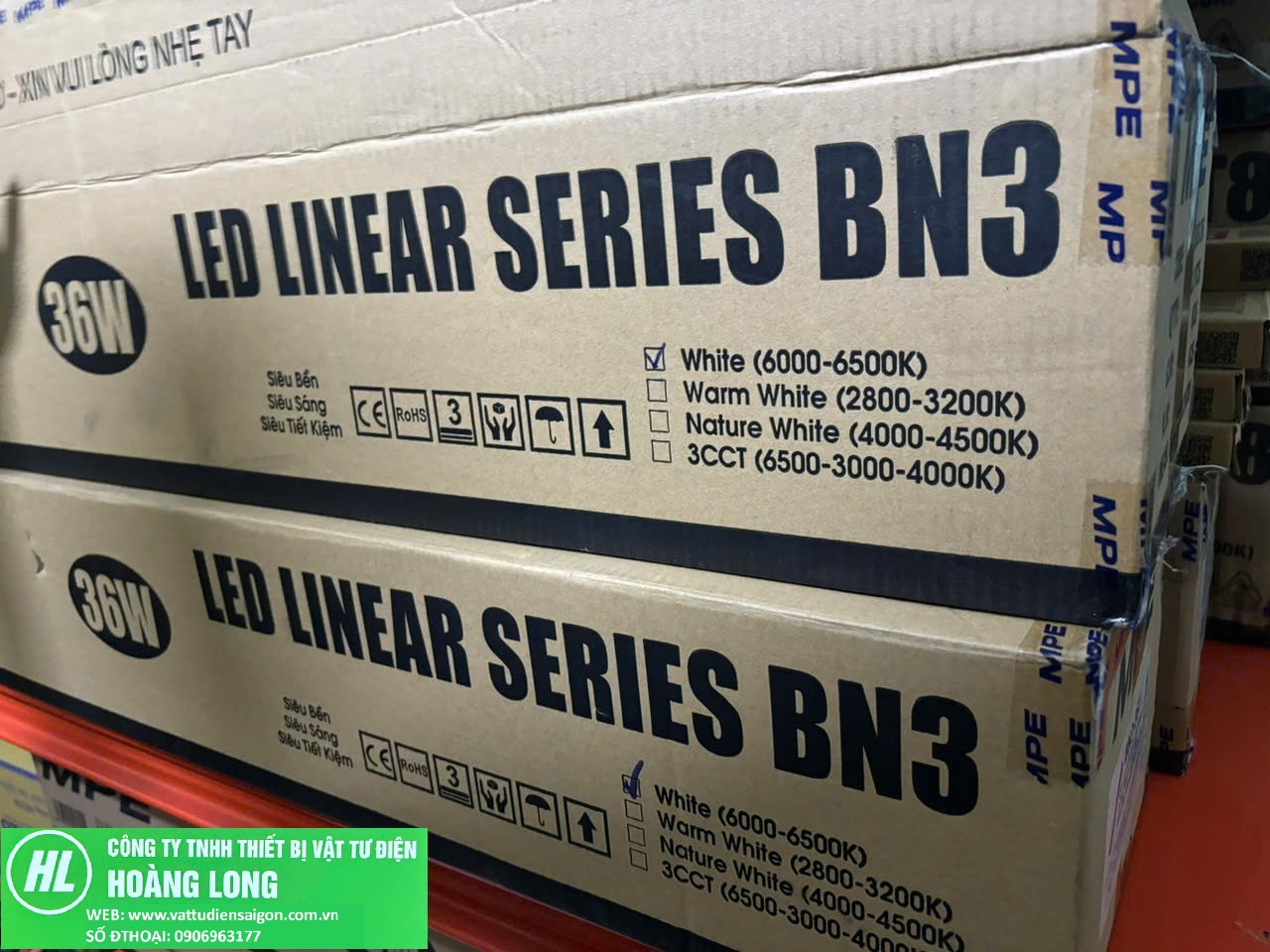 (CHỈ GIAO HCM) MPE - Đèn led bán nguyệt 0,6 mét 18w - 1,2 mét 36w