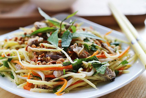 Cách Làm Món Nộm Rau Đắng, Ngao