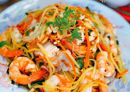 Cách Làm Món Gỏi Tôm, Đu Đủ