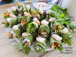 Cách Làm Món Cải Xanh Cuốn Bánh Hỏi