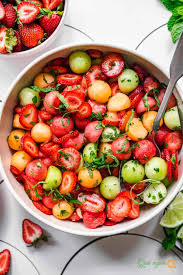 Cách Làm Món Salad Dưa Dâu Tây