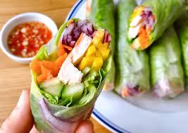 Cách Làm Món Cuốn Salad Gà Tây