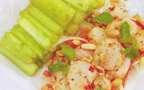 Cách Làm Món Nộm Sò Điệp Sa Tế