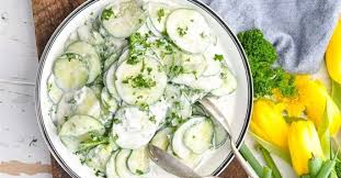 Cách Làm Món Sald Sữa Chua Dưa Chuột
