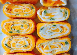 Cách Làm Món Trứng Cuốn Hai Màu