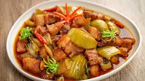 Cách Làm Món Thịt Lợn Kho Dưa Cải Chua