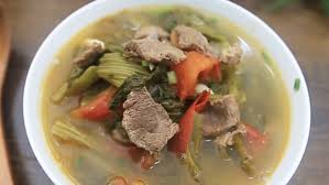 Cách Làm Món Canh Dưa Cải Chua Và Thịt Bò