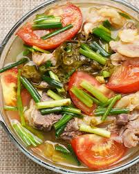 Cách Làm Món Canh Dưa Chua Thịt Bò