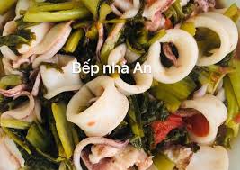 Cách Làm Món Mực Xào Dưa Chua