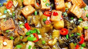 Cách Làm Món Đậu Hũ Kho Dưa Cải