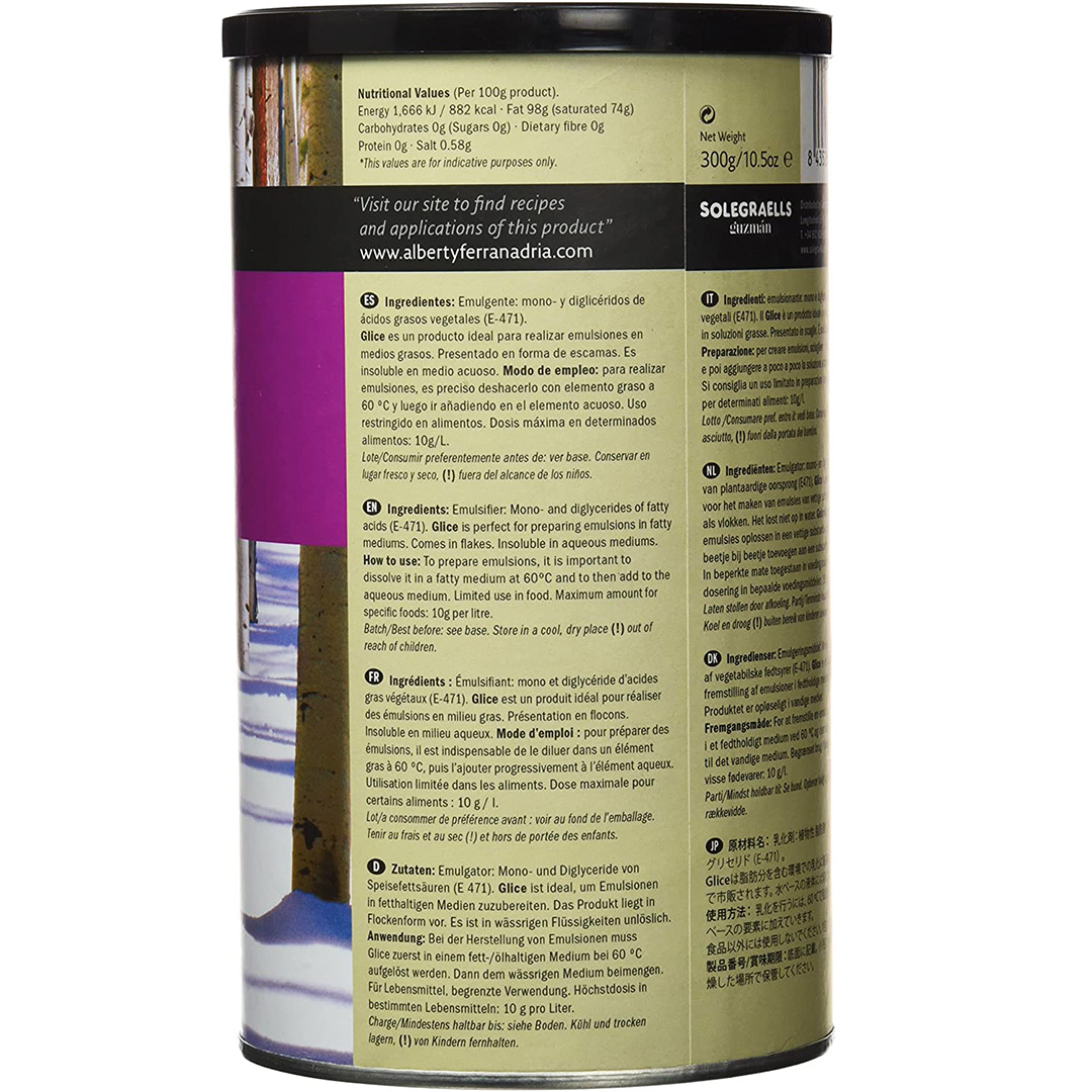 Ẩm thực Nguyên liệu Glice Ẩm thực Phân tử Tây Ban Nha