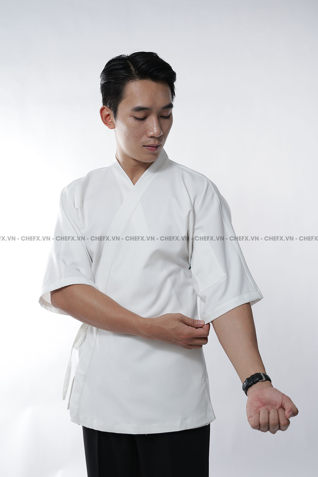 [CHEFX11] ÁO BẾP NHẬT KIỂU DÁNG KIMONO