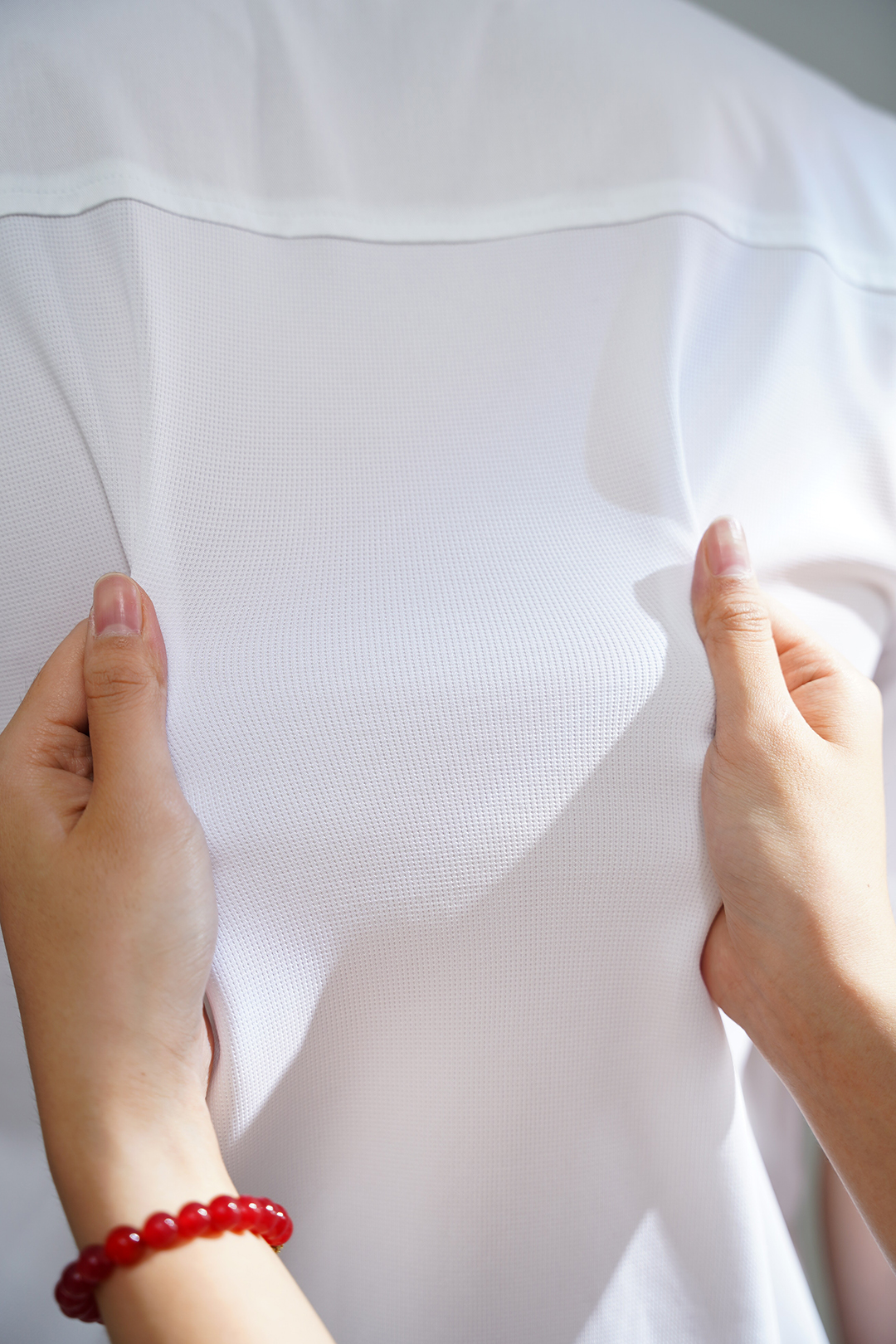 [CT02]ÁO BẾP NGẮN TAY MÀU TRẮNG CT02 CÓ LƯỚI THOÁT KHÍ SAU LƯNG - SHORT SLEEVE WHITE CHEF JACKET WITH MESH PANEL CT02