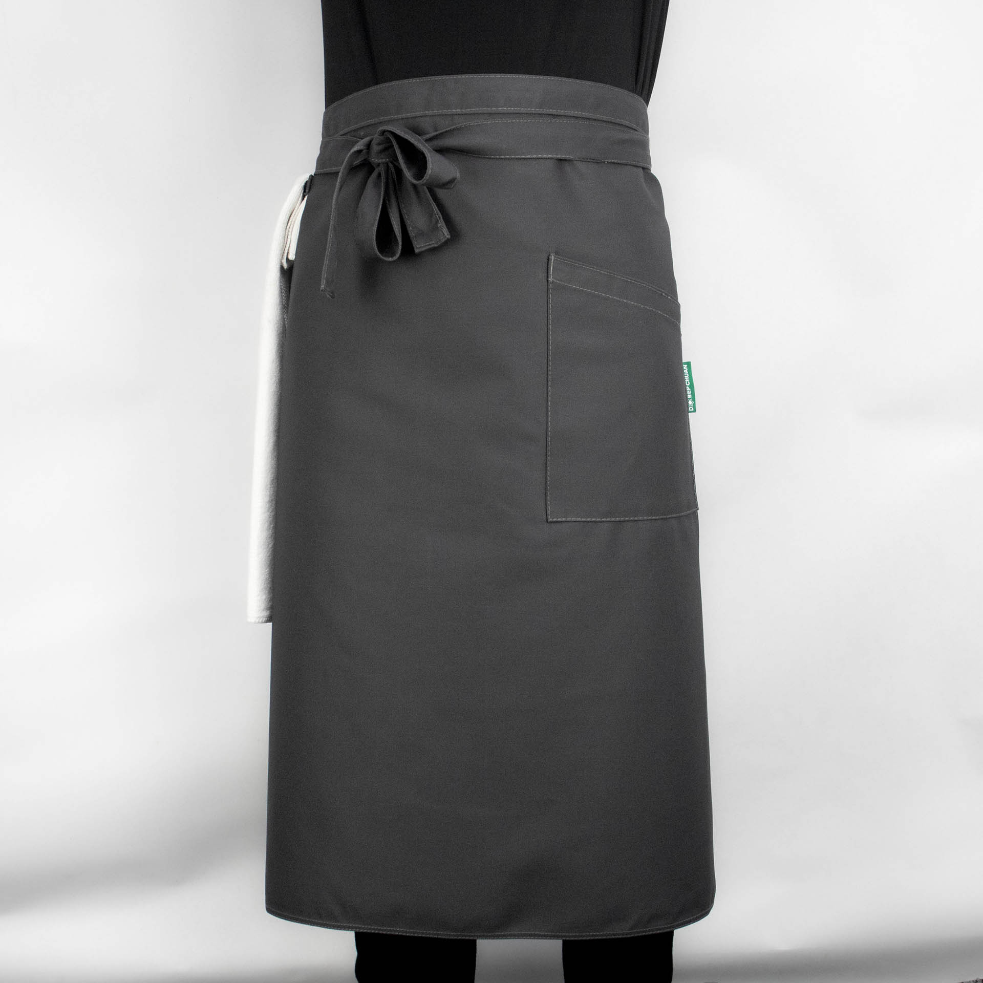 TẠP DỀ NỬA NGƯỜI DÀI 70CM MÀU ĐEN