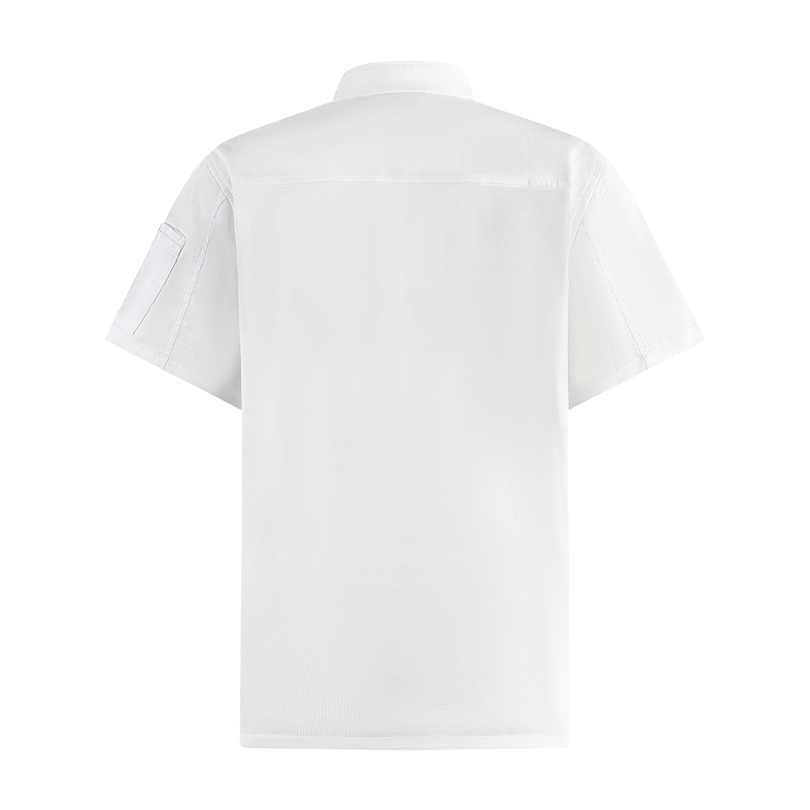 [AN4] Áo Bếp ngắn tay, cổ chéo phối viền cúc bấm - CHEF X Kitchen Uniform