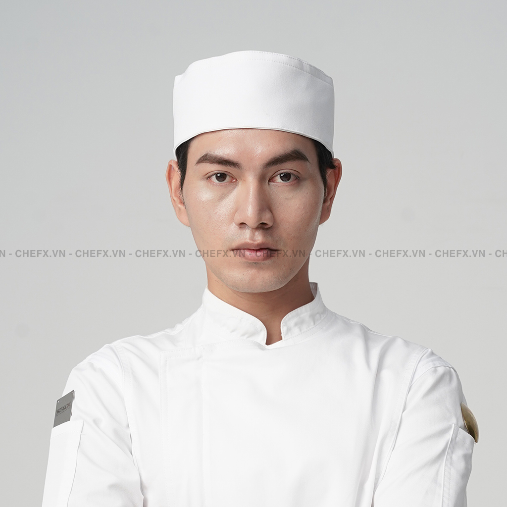 [MB-4] MŨ BẾP CÓ LƯỚI THOÁT KHÍ MÀU TRẮNG, NÓN BẾP DÀNH CHO BẾP Á VÀ BẾP NHẬT - HAT WITH AIR MESH, SUITABLE FOR ASIAN AND JAPANESE CUISINE KITCHENS