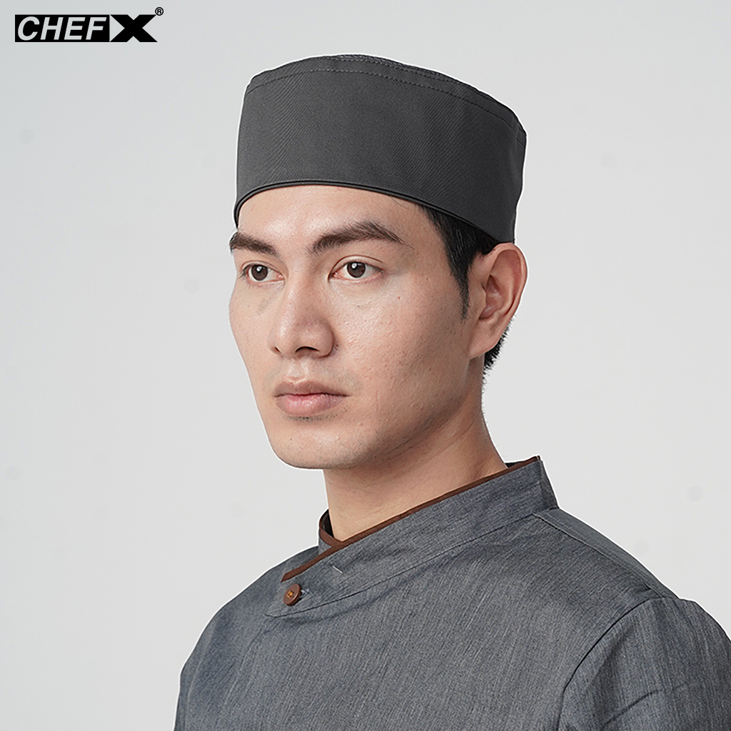[MB-4] Mũ Bếp Nhật có lưới thoáng khí trên đỉnh thoáng mát, có đai điều chỉnh kích thước - CHEF X Kitchen Uniform