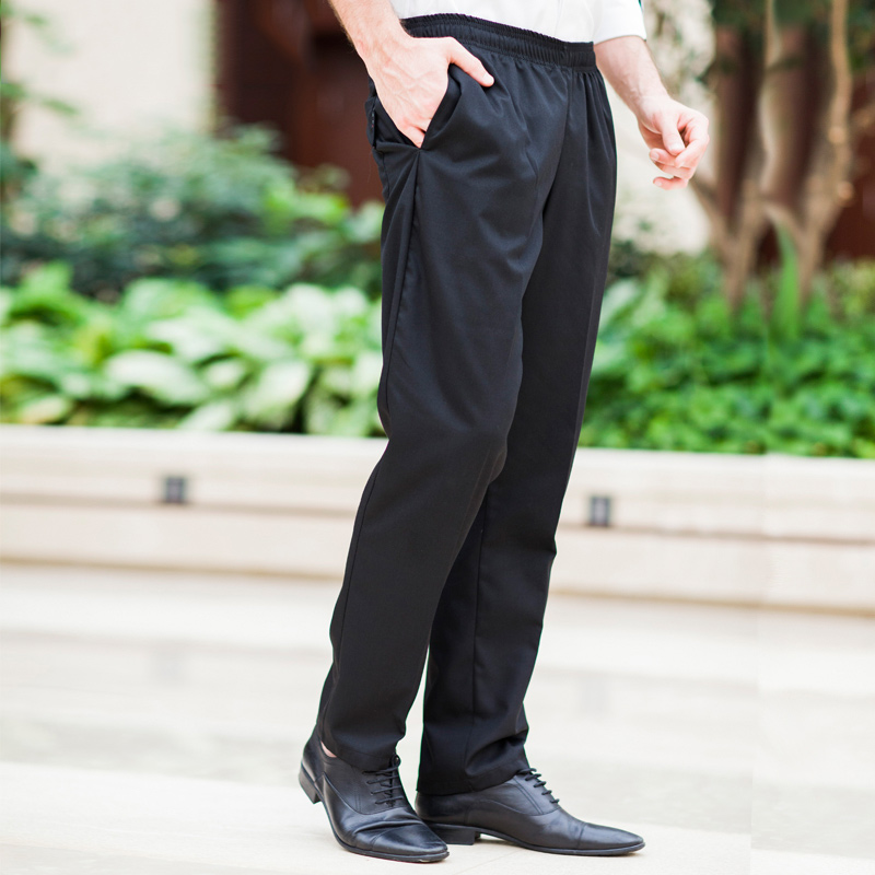 QUẦN BẾP CHUYÊN DỤNG MÀU ĐEN - SPECIALIZED BLACK CHEF PANTS